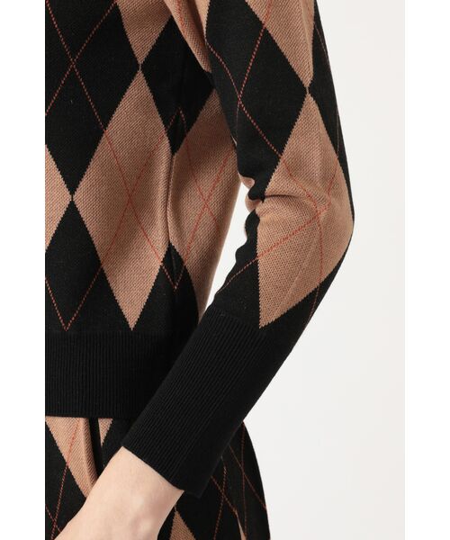 DAKS / ダックス その他トップス | ジャカードアーガイルニット | 詳細4