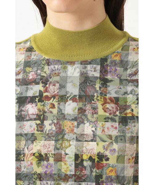 DAKS / ダックス その他トップス | リバティプリント コンビハイネックプルオーバー | 詳細3