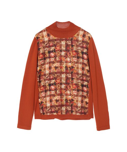 DAKS / ダックス その他トップス | リバティプリント コンビハイネックプルオーバー | 詳細5