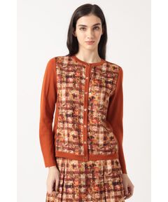 DAKS / ダックス その他トップス | リバティプリント コンビカーディガン