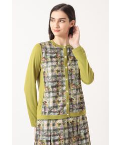 DAKS / ダックス その他トップス | リバティプリント コンビカーディガン