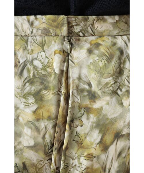 DAKS / ダックス ロング・マキシ丈スカート | ドレープサテン ボックスタックスカート | 詳細3