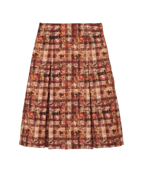 DAKS / ダックス ロング・マキシ丈スカート | リバティプリント ボックスタックスカート | 詳細5
