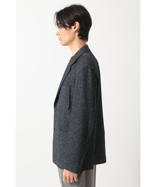 DAKS / ダックス その他アウター | 軽量ヘリンボーン カジュアルテーラードブレザー | 詳細1