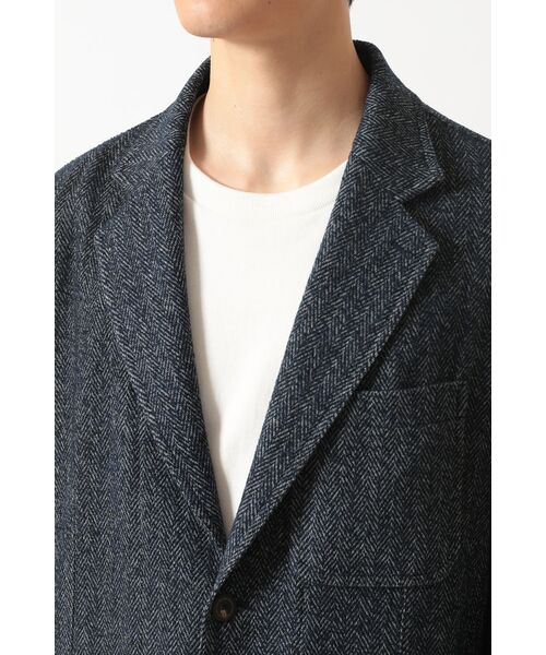 DAKS / ダックス その他アウター | 軽量ヘリンボーン カジュアルテーラードブレザー | 詳細5