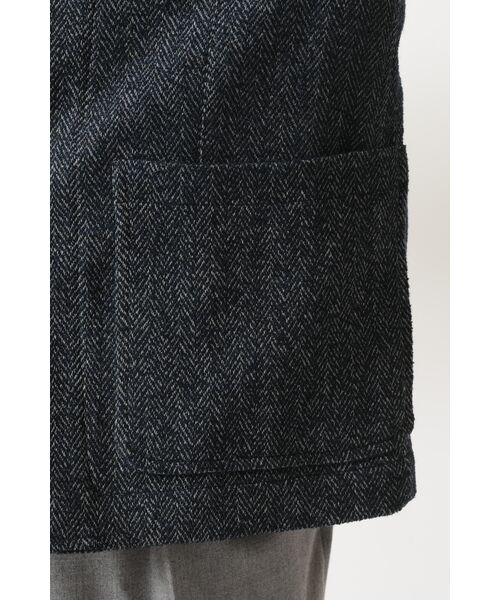 DAKS / ダックス その他アウター | 軽量ヘリンボーン カジュアルテーラードブレザー | 詳細6