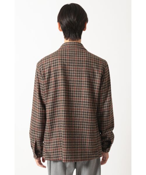 DAKS / ダックス その他アウター | ハウスツイード テーラード オーバーシャツ | 詳細2
