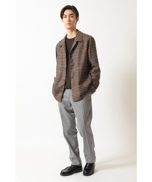 DAKS / ダックス その他アウター | ハウスツイード テーラード オーバーシャツ | 詳細3