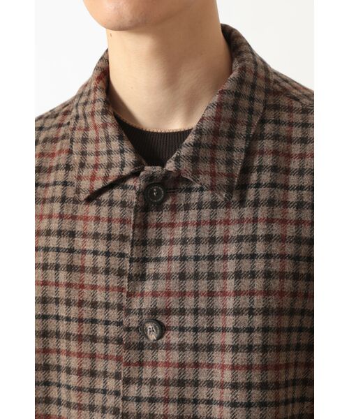 DAKS / ダックス その他アウター | ハウスツイード テーラード オーバーシャツ | 詳細4