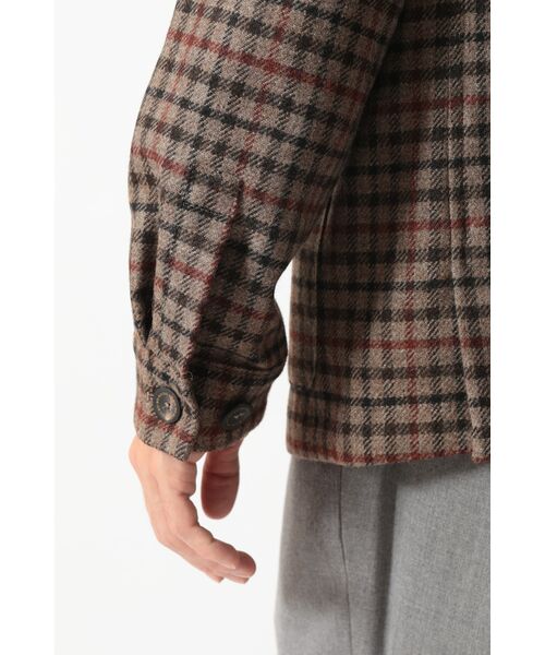 DAKS / ダックス その他アウター | ハウスツイード テーラード オーバーシャツ | 詳細6