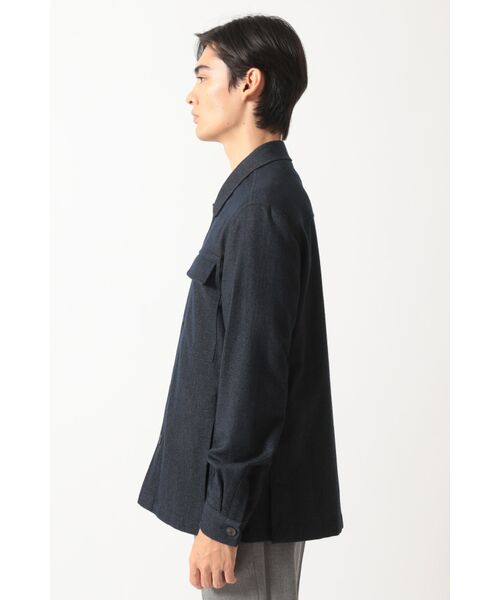 DAKS / ダックス その他アウター | ウールデニム ユーティリティ オーバーシャツ | 詳細1