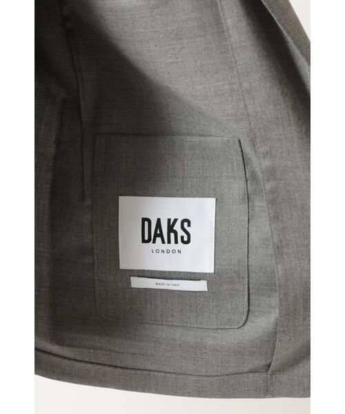 DAKS / ダックス その他アウター | グレーフランネル テーラード オーバーシャツ | 詳細7