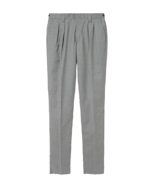 DAKS / ダックス その他パンツ | グレーフランネル 4タックパンツ(グレー)