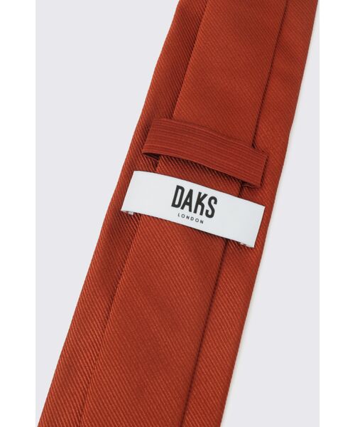 DAKS / ダックス その他 | シルク 斜め織り柄 無地タイ | 詳細2