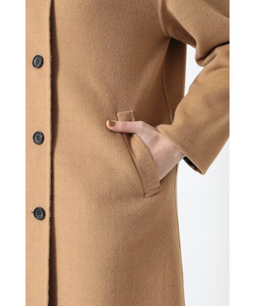 DAKS / ダックス その他アウター | ウール ショートステンカラーコート | 詳細5