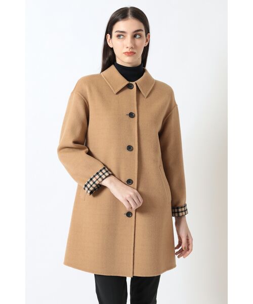 DAKS / ダックス その他アウター | ウール ショートステンカラーコート | 詳細7