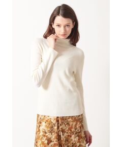 DAKS / ダックス その他トップス | キュプラ混リブタートルニット