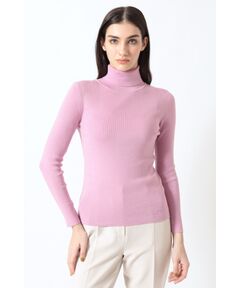 DAKS / ダックス その他トップス | キュプラ混リブタートルニット