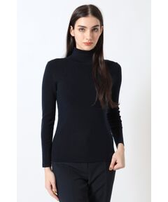 DAKS / ダックス その他トップス | キュプラ混リブタートルニット