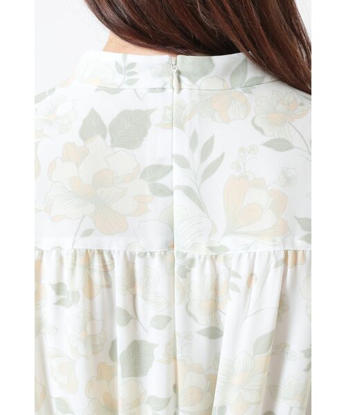 DAKS / ダックス ドレス | フローラルプリント アムンゼンワンピース | 詳細3