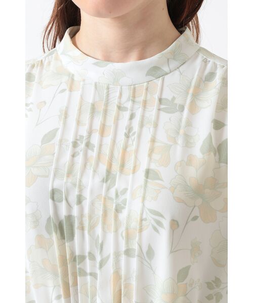 DAKS / ダックス ドレス | フローラルプリント アムンゼンワンピース | 詳細4