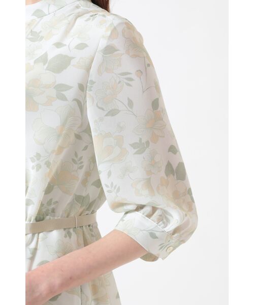 DAKS / ダックス ドレス | フローラルプリント アムンゼンワンピース | 詳細5