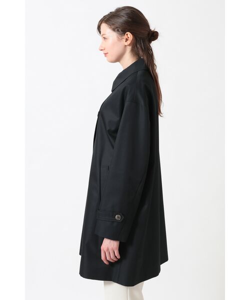 DAKS / ダックス その他アウター | コットンシャンブレー ギャバジン オフショルダーコート | 詳細1