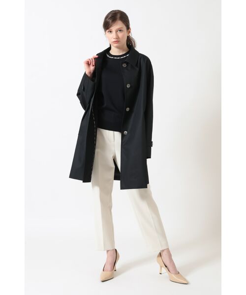 DAKS / ダックス その他アウター | コットンシャンブレー ギャバジン オフショルダーコート | 詳細2