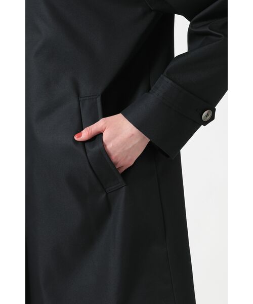 DAKS / ダックス その他アウター | コットンシャンブレー ギャバジン オフショルダーコート | 詳細4