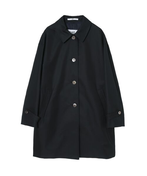 DAKS / ダックス その他アウター | コットンシャンブレー ギャバジン オフショルダーコート | 詳細5