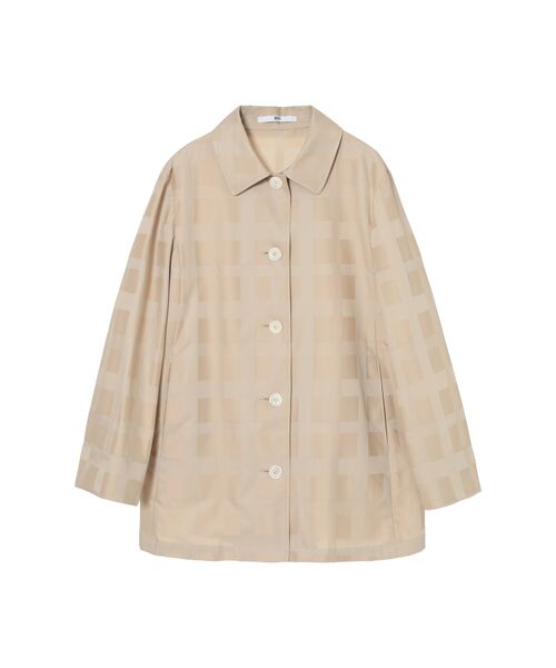 DAKS / ダックス その他アウター | シャドウビッグハウスチェック ジャカードJKコート | 詳細5