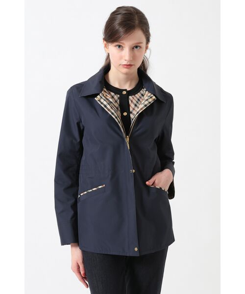 DAKS / ダックス その他アウター | リバーシブル タフタブルゾン（撥水）（ニューネイビー）