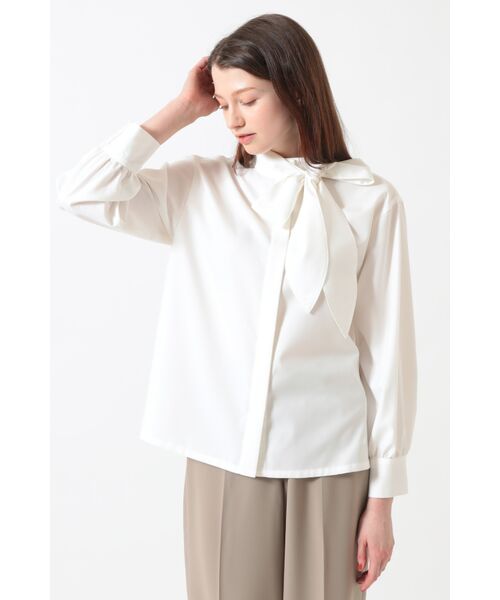 DAKS / ダックス シャツ・ブラウス | リボン付ブラウス（リムーバブルリボン） | 詳細1