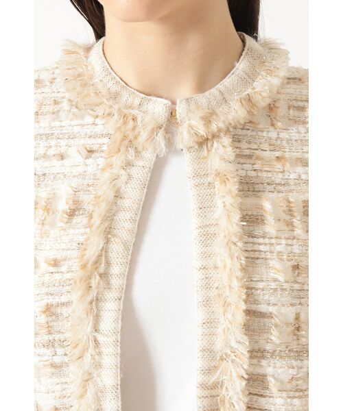 DAKS / ダックス その他トップス | チェックニットツイードジャケット | 詳細3