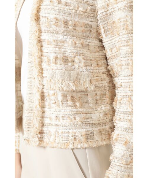 DAKS / ダックス その他トップス | チェックニットツイードジャケット | 詳細4