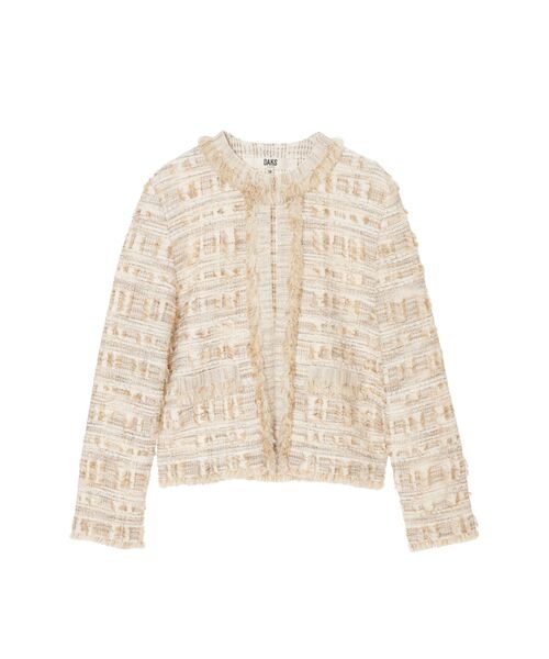 DAKS / ダックス その他トップス | チェックニットツイードジャケット | 詳細5