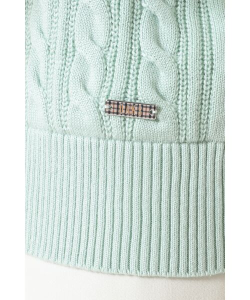 DAKS / ダックス その他トップス | ミックスケーブルニットカーディガン | 詳細4