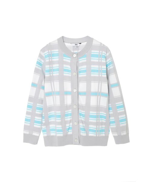 DAKS / ダックス その他トップス | 50th アニバーサリーチェック インターシャカーディガン | 詳細4