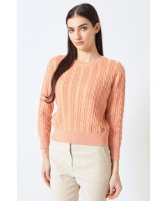 DAKS / ダックス その他トップス | ミックスケーブル ニットプルオーバー（無撚コットン）