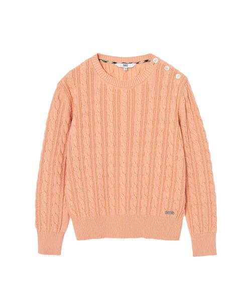 DAKS / ダックス その他トップス | ミックスケーブル ニットプルオーバー（無撚コットン） | 詳細6