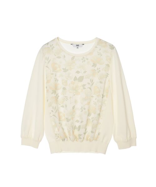 DAKS / ダックス その他トップス | フローラルプリントコンビ クルーネックプルオーバー | 詳細6