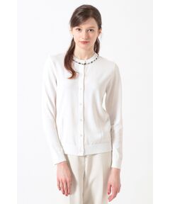 DAKS / ダックス その他トップス | 綿ポリエステル ハウスチェックジャカード カーディガン