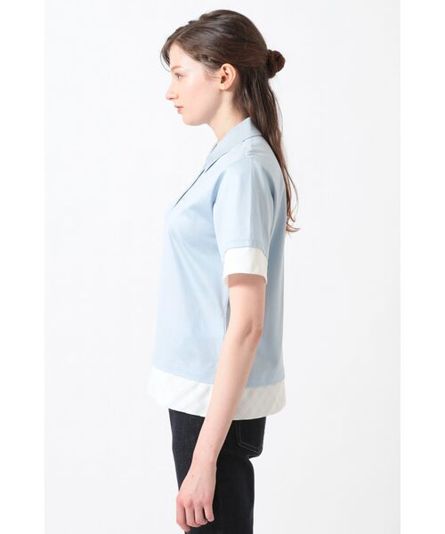 DAKS / ダックス その他トップス | GIZAコットン レイヤード風天竺プルオーバー | 詳細1