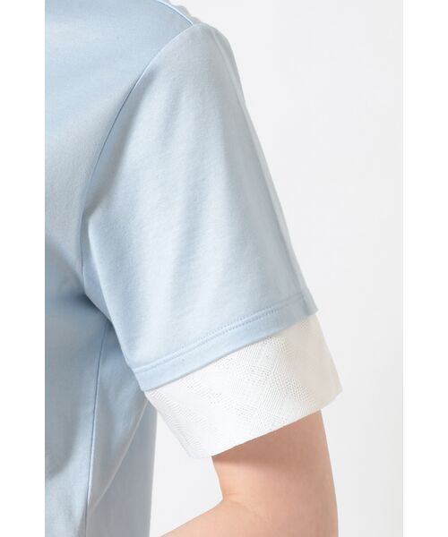 DAKS / ダックス その他トップス | GIZAコットン レイヤード風天竺プルオーバー | 詳細4