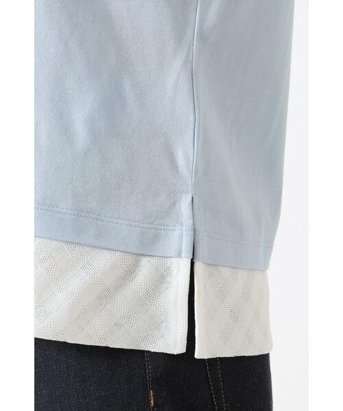 DAKS / ダックス その他トップス | GIZAコットン レイヤード風天竺プルオーバー | 詳細5