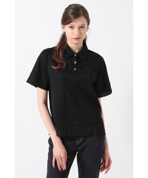 DAKS / ダックス その他トップス | GIZAコットン レイヤード風天竺プルオーバー（ブラック）