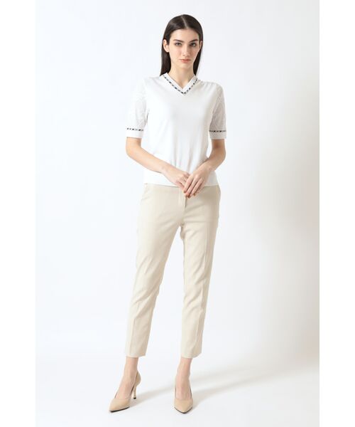 DAKS / ダックス その他パンツ | ボディシェルドライ オックスフォード スリムパンツ | 詳細3