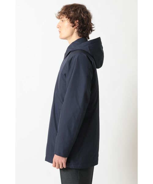 DAKS / ダックス その他アウター | H2OFFタフタ 撥水・軽量ステンカラーコート（中綿入り） | 詳細1