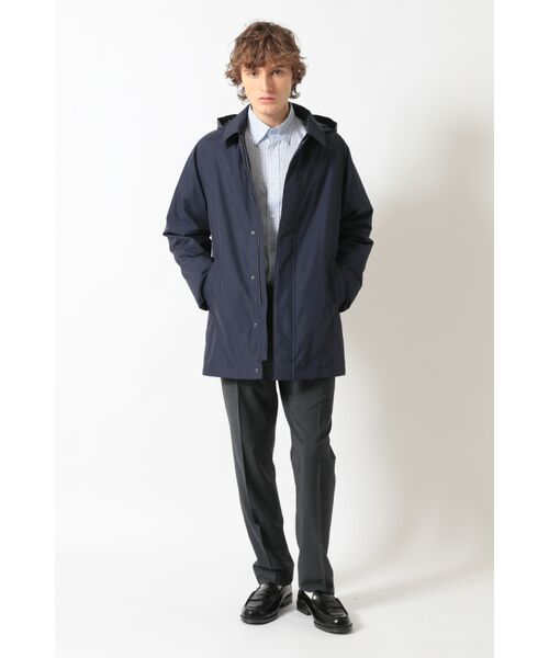 DAKS / ダックス その他アウター | H2OFFタフタ 撥水・軽量ステンカラーコート（中綿入り） | 詳細3