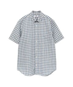 DAKS / ダックス シャツ・ブラウス | コットンリネン・リゾートチェックシャツ